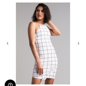 Grid dress